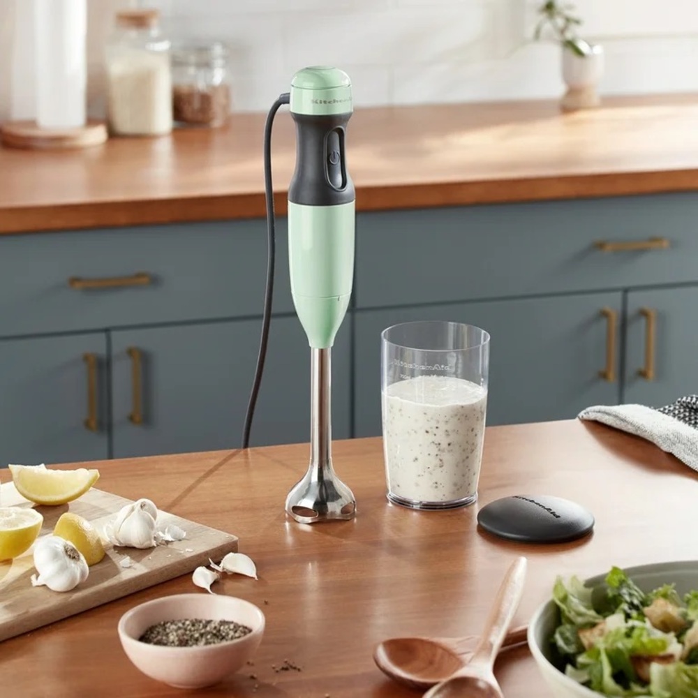 KitchenAid 2-Speed Hand Blender - Pistachio - Picture 2 of 6